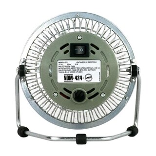 Foto 2 | Foto 2 | Ventilador de Escritorio Mytek 3131 color Plata 4 \" 10 CM Portátil Metal