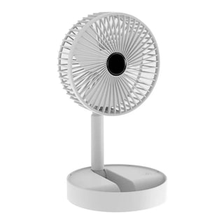 Foto 1 | Foto 1 | Ventilador de Escritorio Practiksa color Blanco Portátil Recargable