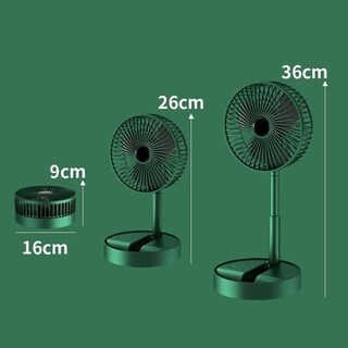 Foto 3 | Foto 3 | Ventilador de Escritorio Practiksa color Blanco Portátil Recargable