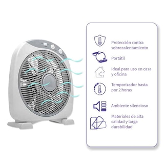 Foto 4 | Foto 4 | Ventilador de Escritorio Iusa color Blanco