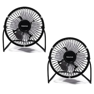 Foto 1 | Foto 1 | Ventiladores de Escritorio Taurus Portátiles 2 Piezas