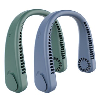 Foto 5 | Foto 5 | Diseño De Auriculares Portátiles Neck Fan 3r, Sin Escobillas, Bajo Nivel De Ruido - Venta Internacional.