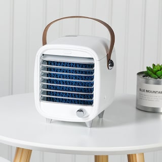 Foto 5 | Foto 5 | Mini Refrigerador Pequeño Ventilador Sin Hojas De Plástico Para El Hogar - Venta Internacional.