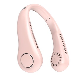 Foto 1 | Foto 1 | Mini Ventilador De Cuello Portátil Sin Cuchillas, Recargable Por Usb Con 5 Velocidades - Venta Internacional.