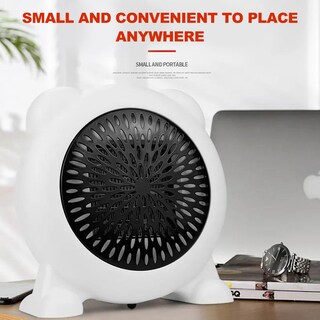Foto 5 | Foto 5 | Calentador De Ventilador Portátil De Escritorio De Bajo Consumo De Energía 600 W - Venta Internacional.