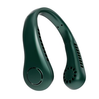 Foto 1 | Foto 1 | Mini Ventilador De Cuello Portátil Sin Cuchillas, Recargable Por Usb Con 5 Velocidades - Venta Internacional.