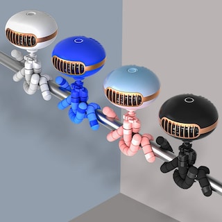 Foto 5 | Foto 5 | Mini Ventilador De Esquina Portátil Octopus De 1800 Mah Con Batería Clip De 6 Horas - Venta Internacional.