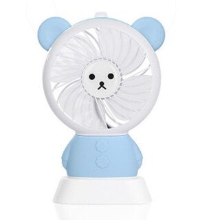 Foto 1 | Foto 1 | Ventilador Portátil con Carga Mini Usb con Forma de Oso de Dibujos Animados - Venta Internacional
