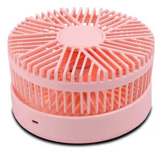 Foto 3 | Foto 3 | Mini Ventilador Playbox Recargable 3 Velocidades Rosa