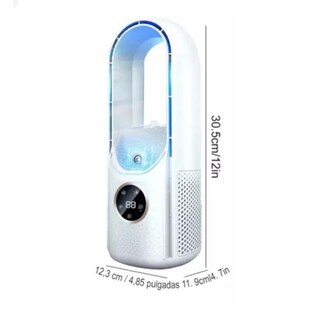 Foto 3 | Foto 3 | Ventilador Portátil Air Cooler sin Aspas Mini Freshness - Venta Internacional