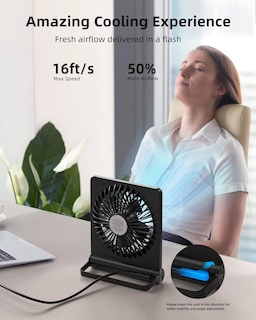 Foto 2 | Foto 2 | Ventilador Usb Koonie Strong Wind Ultrasilencioso - Venta Internacional
