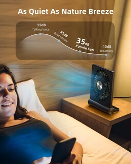 Foto 5 | Foto 5 | Ventilador Usb Koonie Strong Wind Ultrasilencioso - Venta Internacional