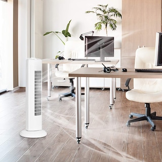 Foto 3 | Foto 3 | Ventilador Tipo Torre Costway Oscilante Blanco - Venta Internacional