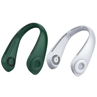 Foto 2 | Foto 2 | Ventilador para Cuello Recargable por Usb Blanco - Venta Internacional