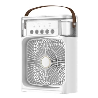 Foto 6 | Foto 6 | Ventilador y Humidificador Portátil de 600 ml con 5 Boquillas - Venta Internacional