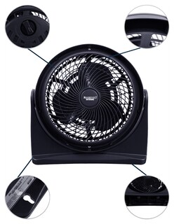 Foto 5 | Foto 5 | Ventilador Turbo Mesa O51 Roosevelt Outdoors Negro