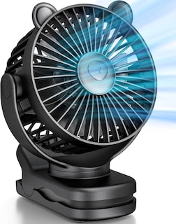 Foto 1 | Foto 1 | Ventilador Con Clip Kidee, Batería Recargable De 2000 Mah, 3 Velocidades De Viento - Venta Internacional.