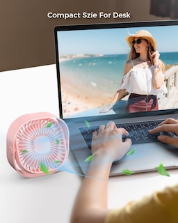Foto 3 | Foto 3 | Ventilador de Escritorio Rjvw Small Usb de 4 Pulgadas - Venta Internacional