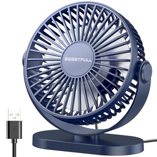 Foto 1 | Foto 1 | Ventilador de Escritorio Sweetfull USB 3 Velocidades 12,7 cm - Venta Internacional