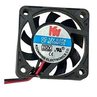 Foto 1 | Foto 1 | Ventilador Fan Soplador 12V 0.07A Negro