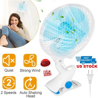 Foto 4 | Foto 4 | Ventilador Con Clip Kocaso Oscilante 8.6 Portátil Y Silencioso Con 2 Velocidades - Venta Internacional.