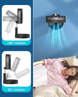 Foto 5 | Foto 5 | Ventilador De Pie Aicase, Plegable, Portátil, Telescópico Con Batería Recargable - Venta Internacional.