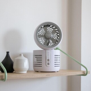 Foto 4 | Foto 4 | Purificador de Aire con Ventilador de Escritorio Crane 2 en 1 Blanco - Venta Internacional
