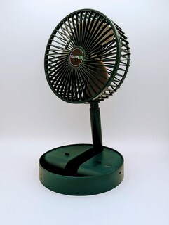 Foto 1 | Foto 1 | Ventilador de Mesa Super Green Recargable con Cable De Alimentación Usb - Venta Internacional
