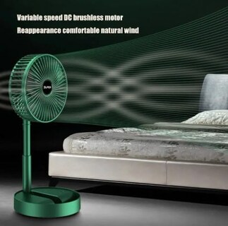 Foto 4 | Foto 4 | Ventilador de Mesa Super Green Recargable con Cable De Alimentación Usb - Venta Internacional