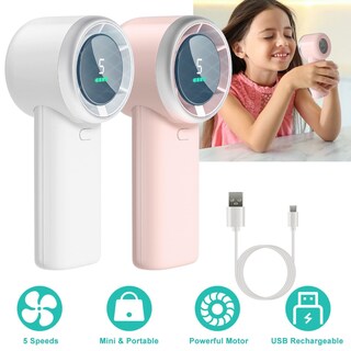 Foto 2 | Foto 2 | Miniventilador Whataken Con Carga Ajustable Portátil Para Exteriores - Whi - Venta Internacional.