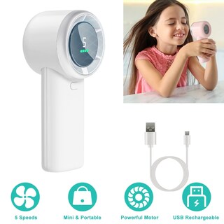 Foto 3 | Foto 3 | Miniventilador Whataken Con Carga Ajustable Portátil Para Exteriores - Whi - Venta Internacional.