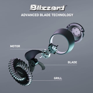 Foto 2 | Foto 2 | Ventilador Digital Con Circulación De Aire Holmes Blizzard 8 Negro - Venta Internacional.