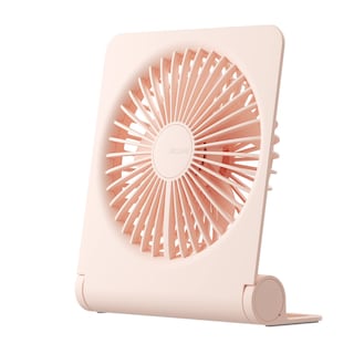 Foto 1 | Foto 1 | Ventilador De Escritorio Jisulife, Pequeño, Portátil, Recargable Por Usb, 4500 Mah, Rosa - Venta Internacional.