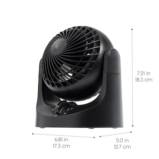 Foto 2 | Foto 2 | Ventilador de Escritorio Iris de 7\" con 3 Velocidades Negro - Venta Internacional