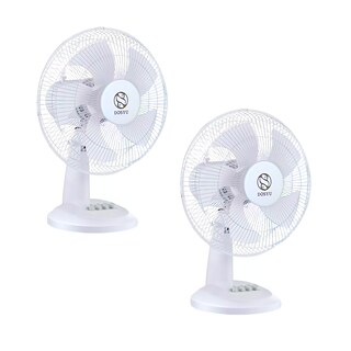 Foto 1 | Foto 1 | 2 Pack Ventilador De Escritorio Abanico De Mesa Oscilatorio