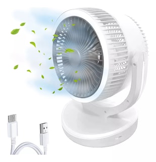 Foto 1 | Foto 1 | Miniventilador de Escritorio con Lámpara CM-TOP