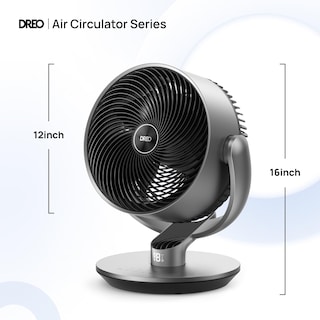 Foto 5 | Foto 5 | Ventilador Dreo Dr-haf004s, 40 Cm, 25 Db, 6 Modos Y 9 Velocidades, Color Plateado - Venta Internacional.