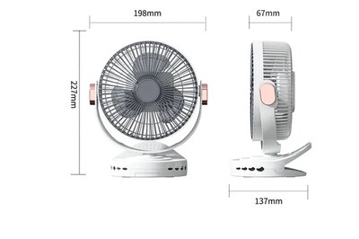 Foto 4 | Foto 4 | Ventilador de Escritorio Xtellar 5 Velocidades