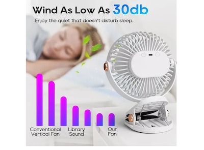 Foto 2 | Foto 2 | Ventilador de Escritorio Xtellar 5 Velocidades