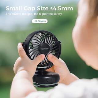 Foto 5 | Foto 5 | Ventilador Portátil Para Cochecito Momcozy Con Clip, 4 Velocidades, Recargable - Venta Internacional.