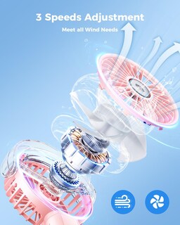 Foto 3 | Foto 3 | Ventilador Nebulizador Portátil Sweetfull Plegable 180° Con Aerosol Nebulizador - Venta Internacional.