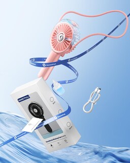 Foto 7 | Foto 7 | Ventilador Nebulizador Portátil Sweetfull Plegable 180° Con Aerosol Nebulizador - Venta Internacional.