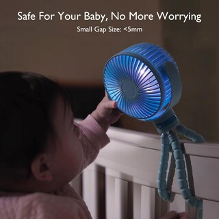 Foto 4 | Foto 4 | Ventilador De Cochecito Portátil Momcozy De 8000 Mah, 27 Horas De Duración De La Batería - Venta Internacional.