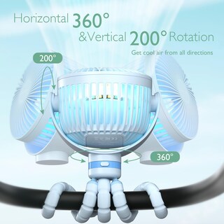 Foto 7 | Foto 7 | Ventilador De Cochecito Portátil Momcozy De 8000 Mah, 27 Horas De Duración De La Batería - Venta Internacional.