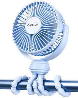 Foto 1 | Foto 1 | Ventilador Portátil Gaiatop Mini Con Batería Portátil De 3 Velocidades Color Azul - Venta Internacional.