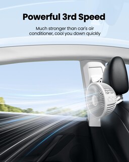 Foto 6 | Foto 6 | Ventilador De Cochecito Gaiatop Oscilante Con Luz Nocturna Led Blanca - Venta Internacional.
