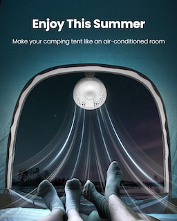 Foto 7 | Foto 7 | Ventilador De Cochecito Gaiatop Oscilante Con Luz Nocturna Led Blanca - Venta Internacional.