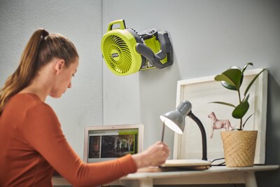 Foto 3 | Foto 3 | Ventilador Ryobi Rf18-0 One+ Inalámbrico De 3 Velocidades 18 V Whisper Hyper Green - Venta Internacional.