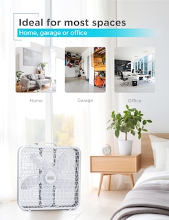 Foto 6 | Foto 6 | Ventilador De Caja Black+decker De 20 Pulgadas Con 3 Ajustes De Velocidad - Venta Internacional.