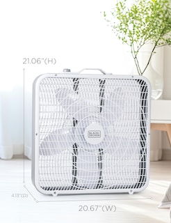 Foto 7 | Foto 7 | Ventilador De Caja Black+decker De 20 Pulgadas Con 3 Ajustes De Velocidad - Venta Internacional.